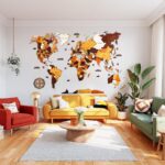 Classic Detailed World Map