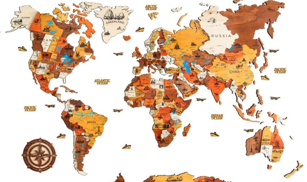 Traveler World Map - Image 2