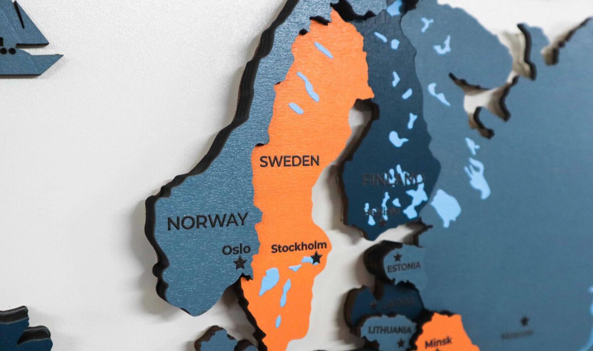 Neft Wooden World Map - Image 11